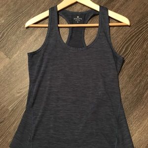 Athleta dry-fit blue/gray like new tank. Size S.